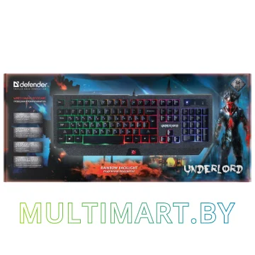 Клавиатура Defender Underlord GK-340L RU картинка 4